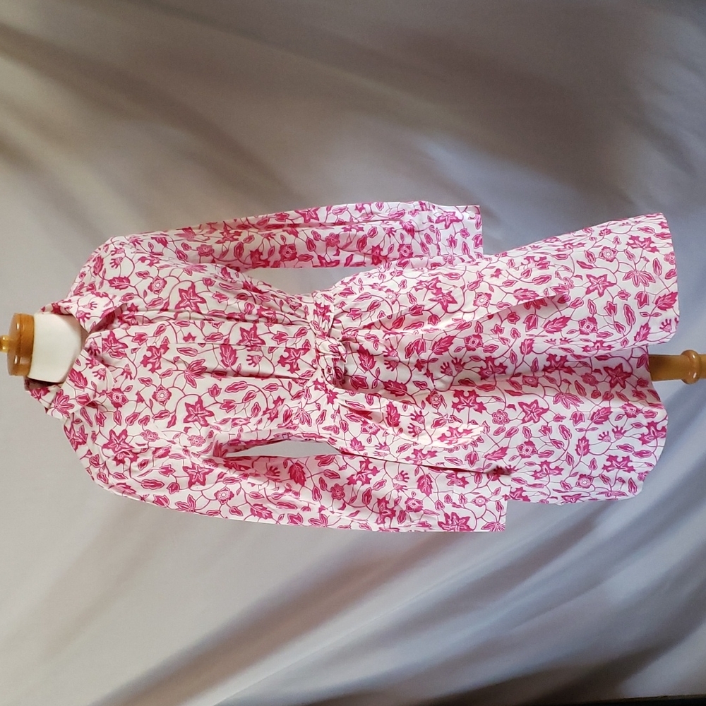 NEW Derek Lam Floral Shirt Dress